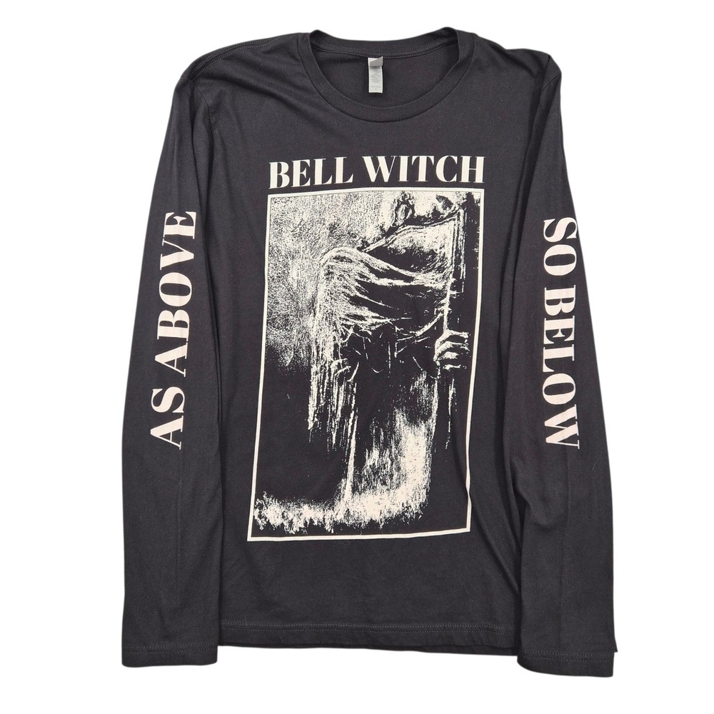 Bell Witch Long Sleeve Band Tee Black Doom Metal As Above So Below Size L
